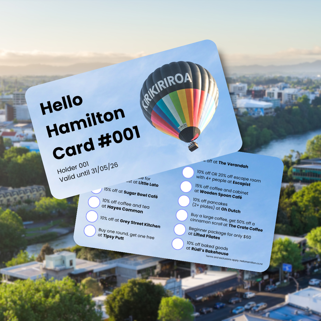 Hello Hamilton Card #001